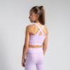 Picture of Bonini by A* Dee Aspire Crop Sports Top - Lilac Bloom
