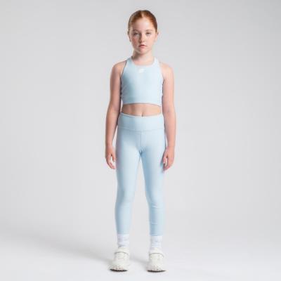 Picture of Bonini by A* Dee Aspire Crop Sports Top - Sky Blue
