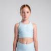 Picture of Bonini by A* Dee Aspire Crop Sports Top - Sky Blue