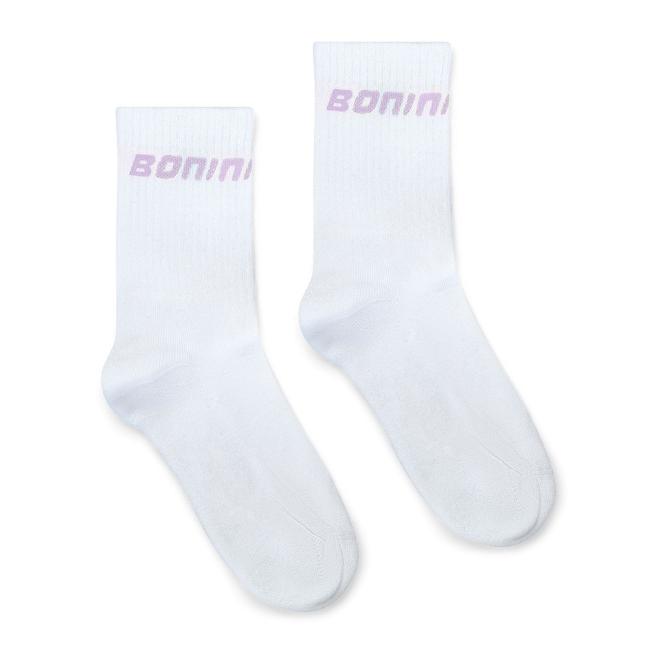 Picture of Bonini by A* Dee Aspire Sport Socks - White Lilac Bloom