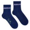 Picture of Bonini by A* Dee Twirl Sport Socks - Blue Navy