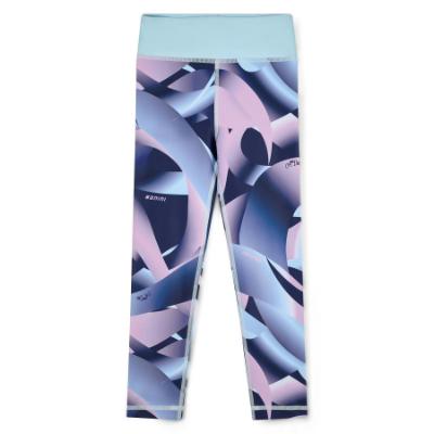 Picture of Bonini by A* Dee Sprint Printed Sport Leggings - Sky Blue