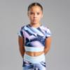 Picture of Bonini by A* Dee Energy Printed Sports Top - Sky Blue