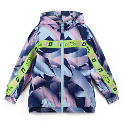 Picture of Bonini by A* Dee Future Hooded Tape Jacket - Sky Blue