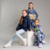 Picture of Bonini by A* Dee Future Hooded Tape Jacket - Sky Blue