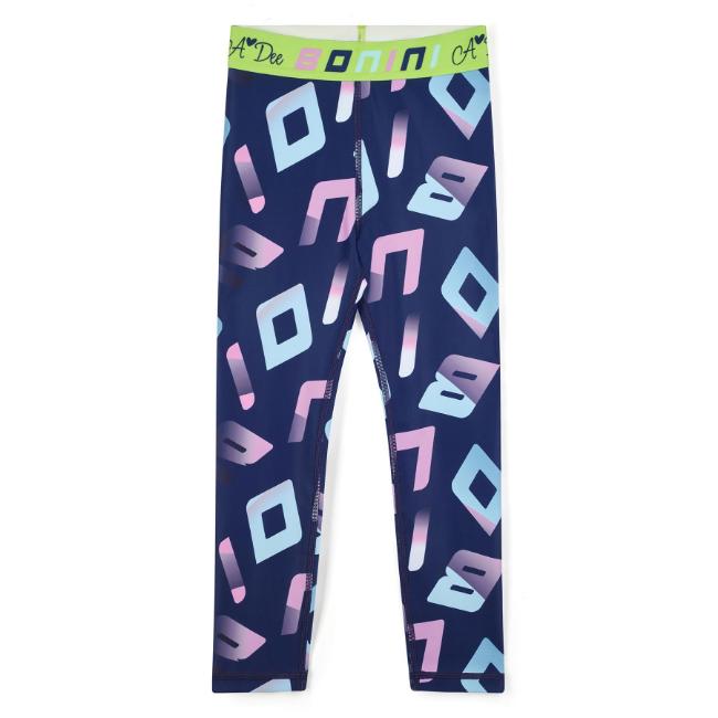Picture of Bonini by A* Dee Inspire Tape Waistband Leggings - Blue Navy
