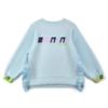 Picture of Bonini by A* Dee Strive Split Side Sweatshirt - Sky Blue