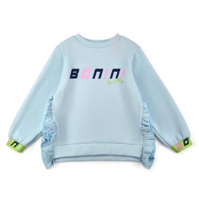 Picture of Bonini by A* Dee Strive Split Side Sweatshirt - Sky Blue