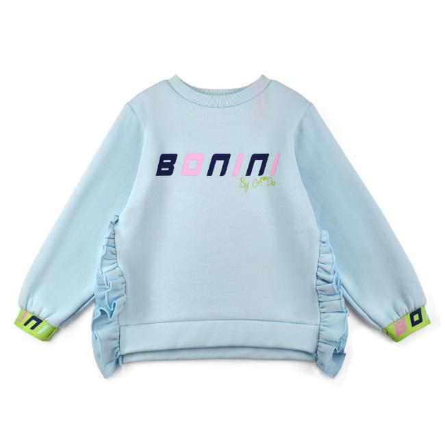 Picture of Bonini by A* Dee Strive Split Side Sweatshirt - Sky Blue
