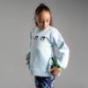 Picture of Bonini by A* Dee Strive Split Side Sweatshirt - Sky Blue
