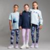 Picture of Bonini by A* Dee Strive Split Side Sweatshirt - Sky Blue