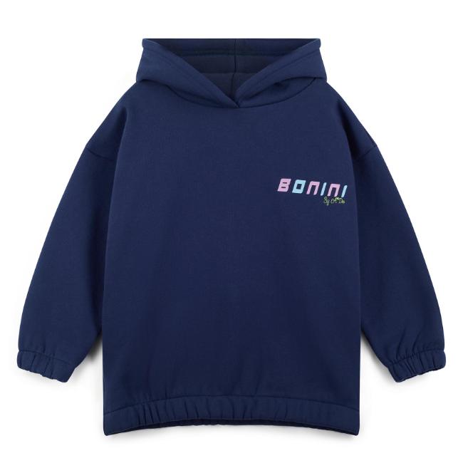 Picture of Bonini by A* Dee Sparkle Oversized Hoodie - Blue Navy