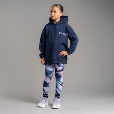 Picture of Bonini by A* Dee Sparkle Oversized Hoodie - Blue Navy