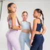 Picture of Bonini by A* Dee Aspire Crop Sports Top - Lilac Bloom