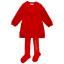 Picture of Agatha Ruiz De La Prada Winter Collection Girls Heart Dress & Tights Set X 2 - Red