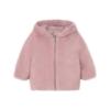 Picture of Mayoral Toddler Girls Winter Reversible Faux Fur Jacket - Quartz Pink