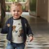 Picture of Mayoral Toddler Boys Winter Sports Teddy T-Shirt - Ivory Beige