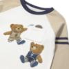 Picture of Mayoral Toddler Boys Winter Sports Teddy T-Shirt - Ivory Beige