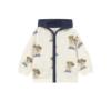 Picture of Mayoral Toddler Boys Winter Hooded Tracksuit Set X 3 - Ivory Navy
