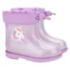 Picture of Igor Bimbi Unicorn Glitter Ankle Rain Boot - Lilac