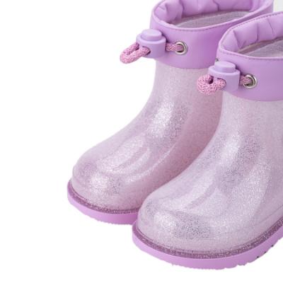 Picture of Igor Bimbi Unicorn Glitter Ankle Rain Boot - Lilac