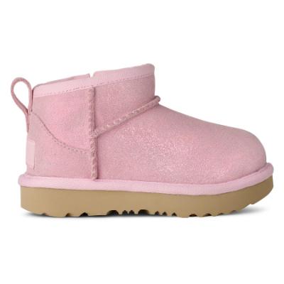 Picture of UGG Toddler Classic Ultra Mini Dazzle Boot Inside Zip - Ribbon Candy