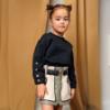 Picture of Abel & Lula Girls Sweater & Skirt Set X 2 - Bay Leaf Black