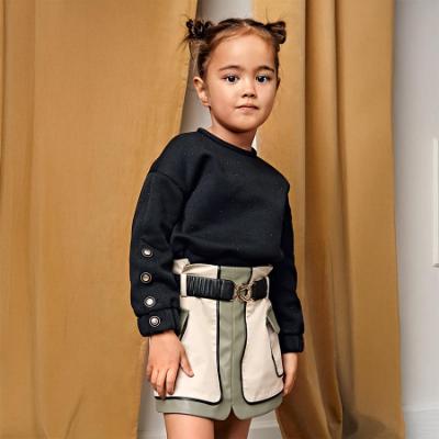 Picture of Abel & Lula Girls Sweater & Skirt Set X 2 - Bay Leaf Black