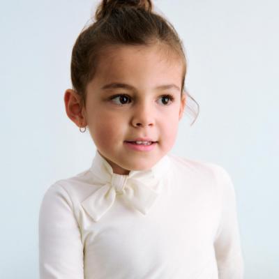 Picture of Abel & Lula Girls Turtleneck Sweater - Ivory