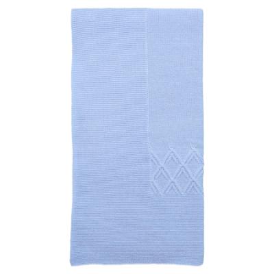 Picture of Mac Ilusion Baby Knitted Collection Boxed Shawl - Sky Blue