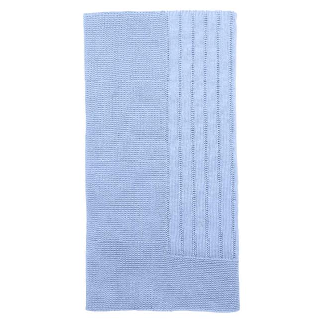 Picture of Mac Ilusion Baby Knitted Collection Boxed Shawl - Sky Blue