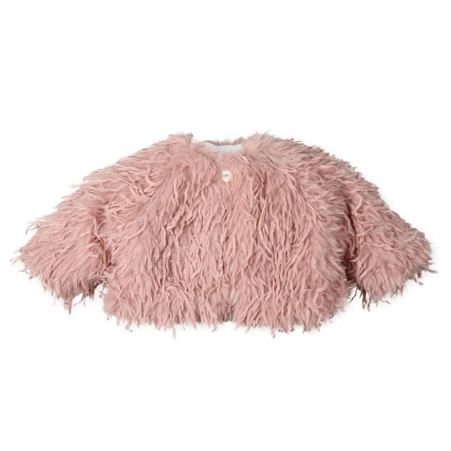 Picture of Mac Ilusion Baby Winter Collection Girls Plume Jacket - Vintage Pink