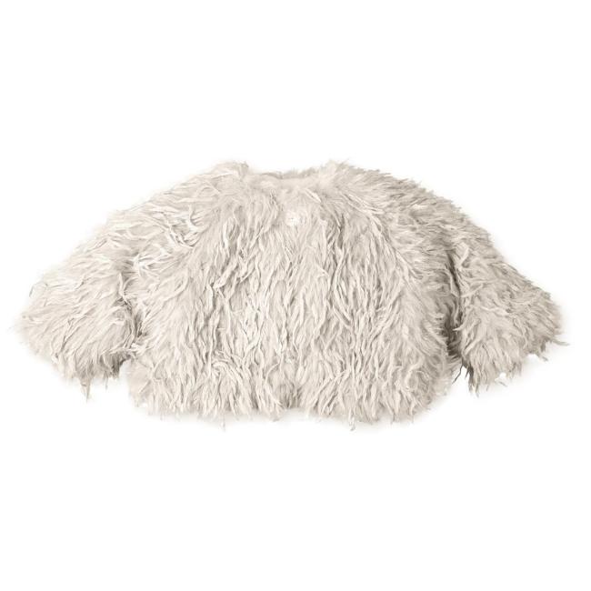Picture of Mac Ilusion Baby Winter Collection Girls Plume Jacket - Ivory