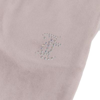 Picture of Juicy Couture Girls Diamante Bootcut Velour Jogger - Purple Dove