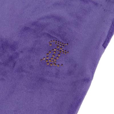Picture of Juicy Couture Girls Diamante Bootcut Velour Jogger - Deep Blue