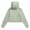 Picture of Juicy Couture Girls Arch Zip Through Diamante Velour Hoodie - Frosty Green