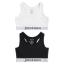 Picture of Juicy Couture Girls X 2 Crop Tops - Black White