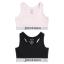 Picture of Juicy Couture Girls X 2 Crop Tops - Pink Black