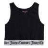 Picture of Juicy Couture Girls Lounge Crop Vest & Wide Leg Set - Black