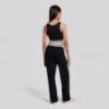 Picture of Juicy Couture Girls Lounge Crop Vest & Wide Leg Set - Black