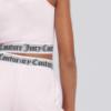 Picture of Juicy Couture Girls Lounge Crop Vest & Wide Leg Set - Cherry Blossom