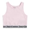 Picture of Juicy Couture Girls Lounge Crop Vest & Wide Leg Set - Cherry Blossom