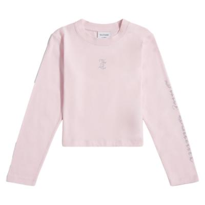 Picture of Juicy Couture Girls Diamante Arm Tee - Cherry Blossom