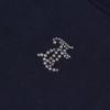 Picture of Juicy Couture Girls Diamante Arm Tee - Night Sky Navy