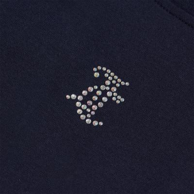 Picture of Juicy Couture Girls Diamante Arm Tee - Night Sky Navy