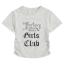 Picture of Juicy Couture Girls Slogan Tee With Ruched Sides - Vintage Heather Marl