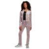 Picture of Juicy Couture Girls  Zip Through Diamante Velour Hoodie - Purple Dove