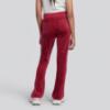 Picture of Juicy Couture Girls Diamante Bootcut Velour Jogger - Red Plum