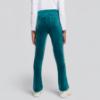 Picture of Juicy Couture Girls Diamante Bootcut Velour Jogger - Spruced Up Green