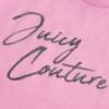 Picture of Juicy Couture Girls Juicy Script Lettuce Tee & Wide Leg PJ Set - Pinky Lilac Chiffon